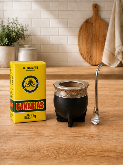 Combo Imperial + yerba 500gr + bombilla