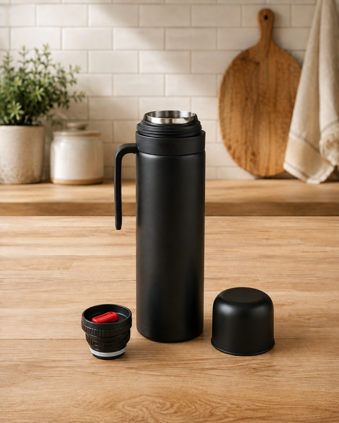 Termo Media Manija Total Black